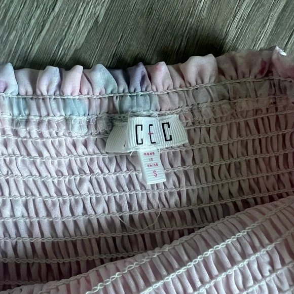 Colorful flowy summer skirt with built in shorts - Picture 2 of 2